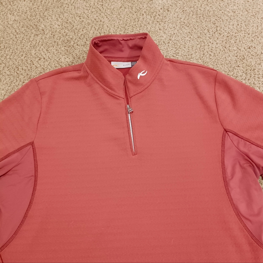KJUS 1/4 Zip Pullover UPF 50 Athletic Wear Women's Size 2XL